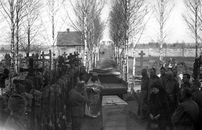 Funerale di un soldato a San Pietroburgo da Russian Photographer